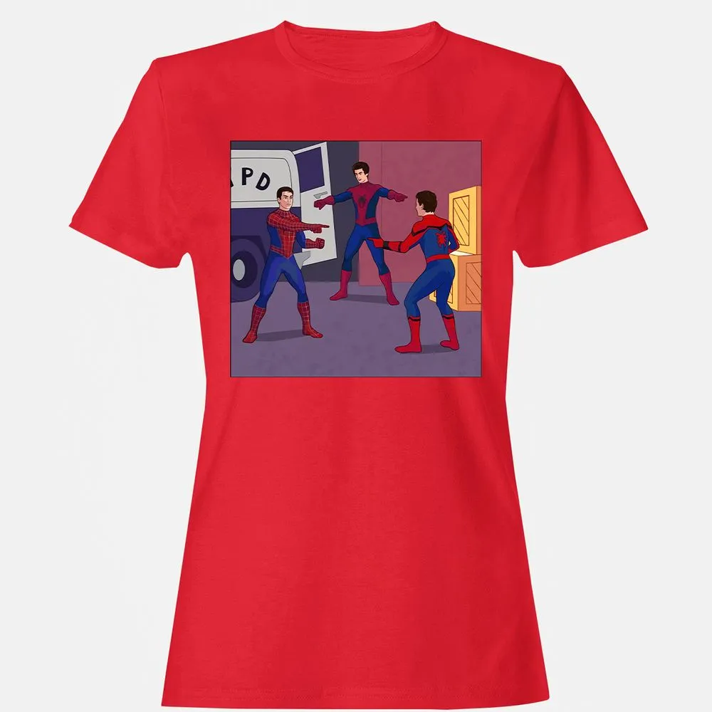 Women's T-Shirt - LZA6NVQV - Red - 13