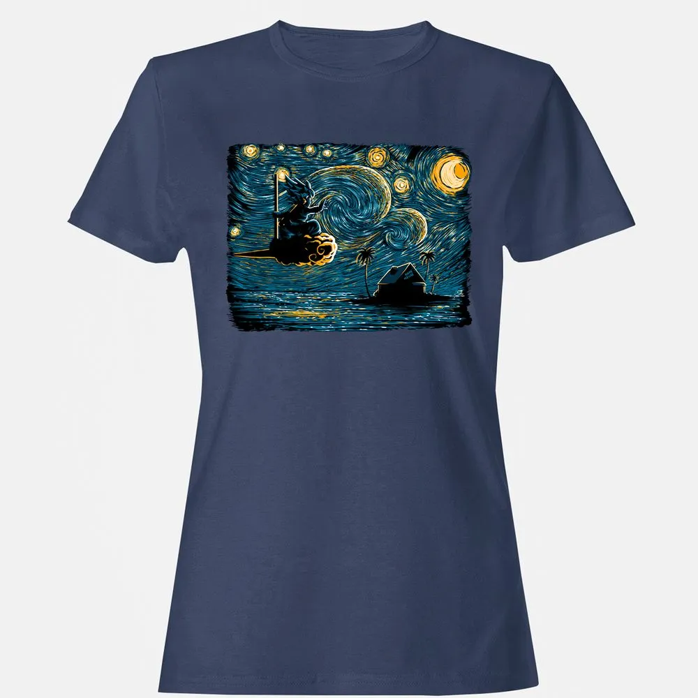 Women's T-Shirt - JFGXZQ4B - Navy - 10