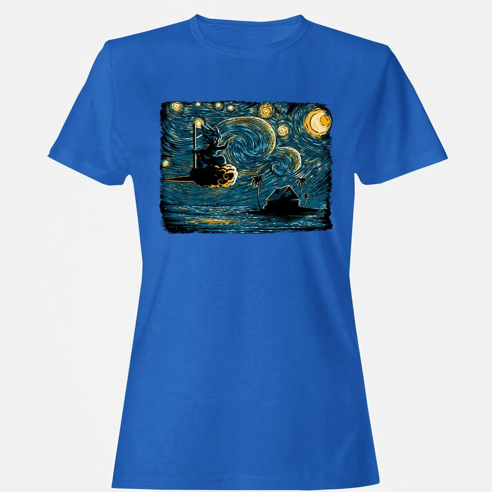 Women's T-Shirt - JFGXZQ4B - Royal - 14
