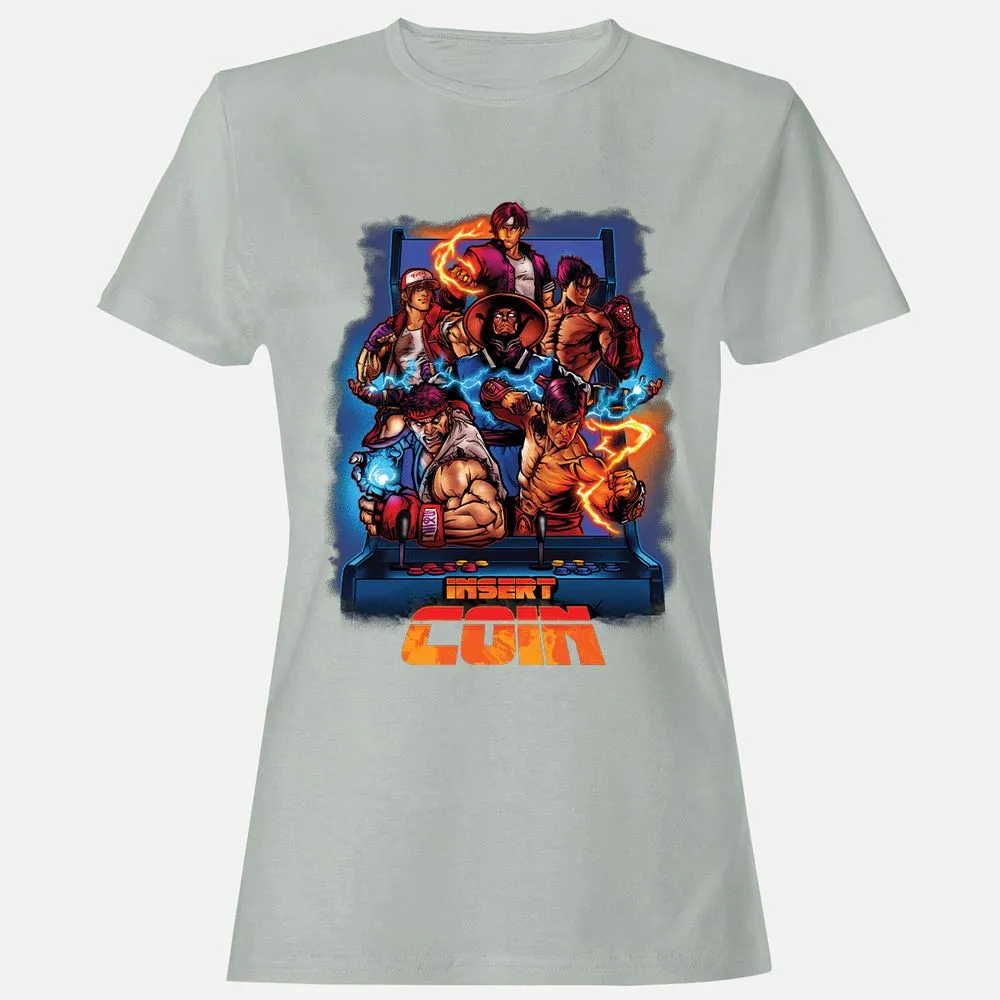 Women's T-Shirt - QB448NDV - Ash - 2