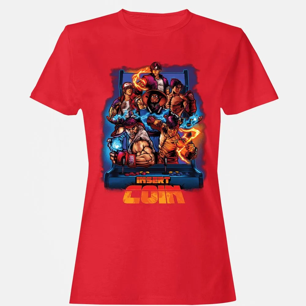 Women's T-Shirt - QB448NDV - Red - 13