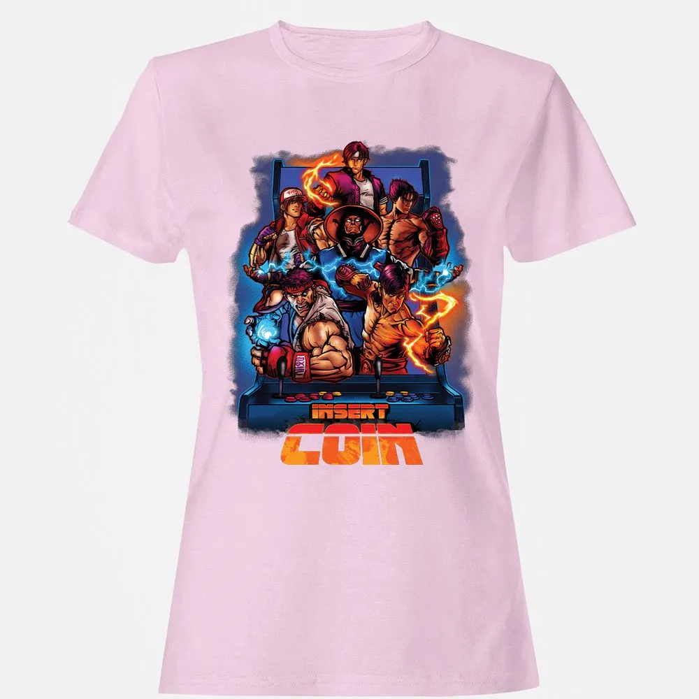 Women's T-Shirt - QB448NDV - Light Pink - 9