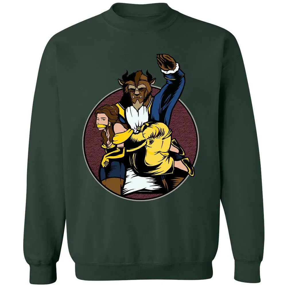 Classic Unisex Sweatshirt - 7QFS6G9R - Forest Green - 4