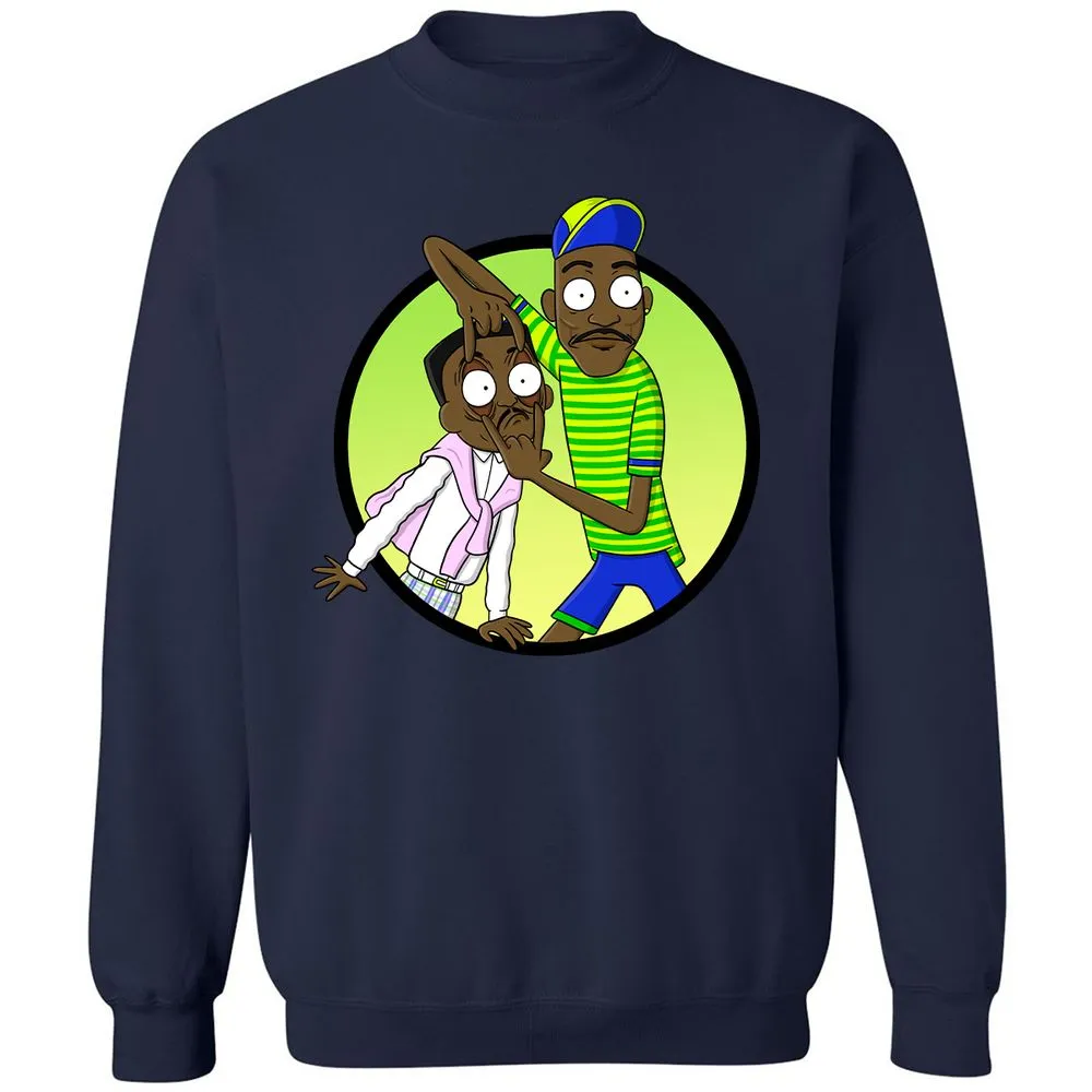 Classic Unisex Sweatshirt - DXGRLMT3 - Navy - 2
