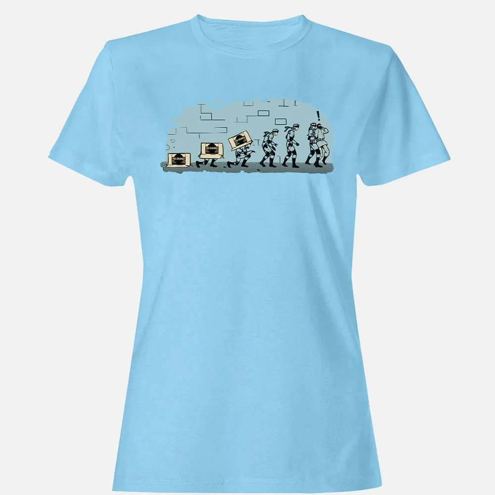 Women's T-Shirt - GHNUNMKA - Light Blue - 8