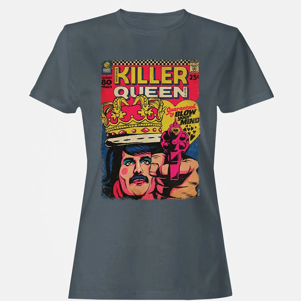 Women's T-Shirt - NFTKPXLV - Charcoal - 3
