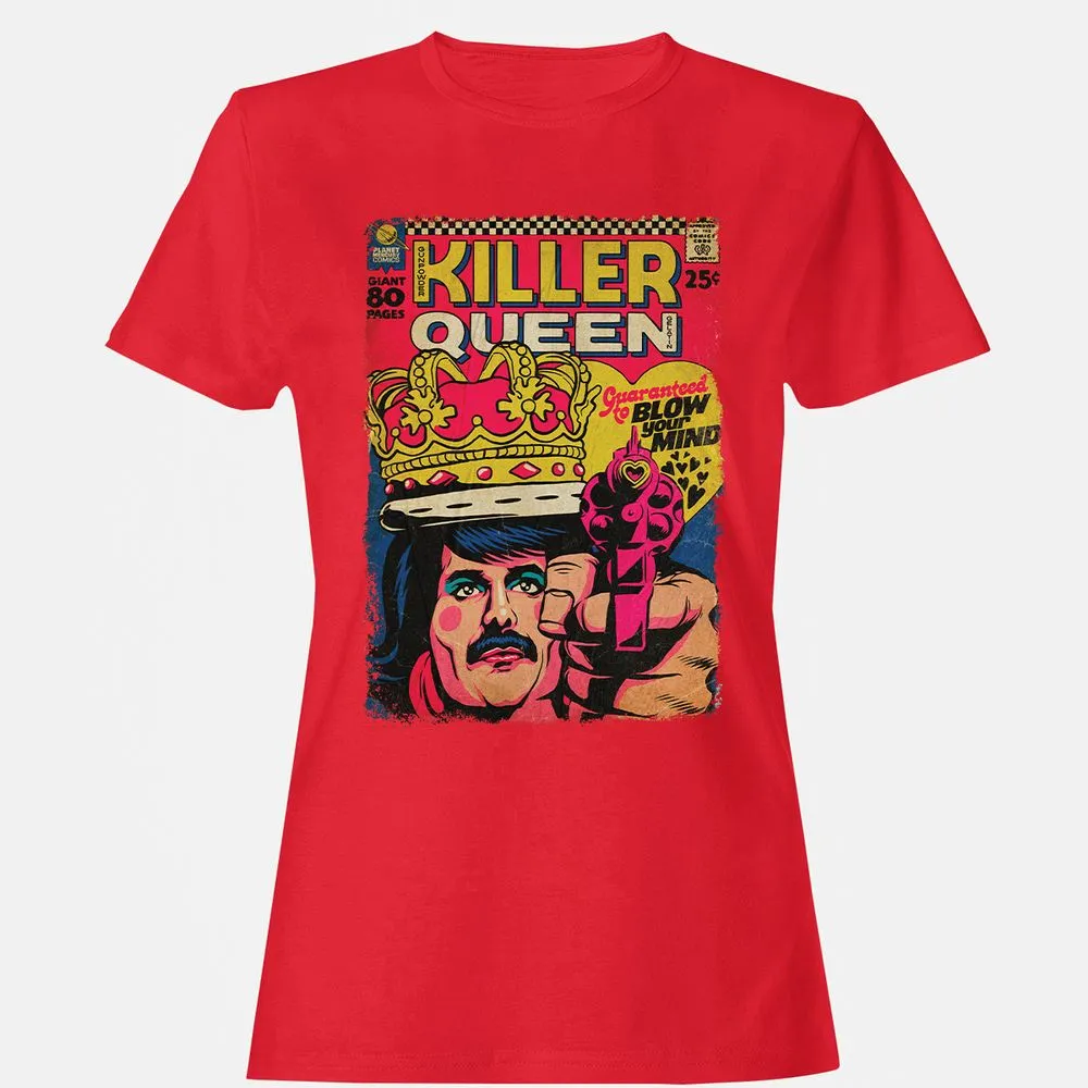 Women's T-Shirt - NFTKPXLV - Red - 13