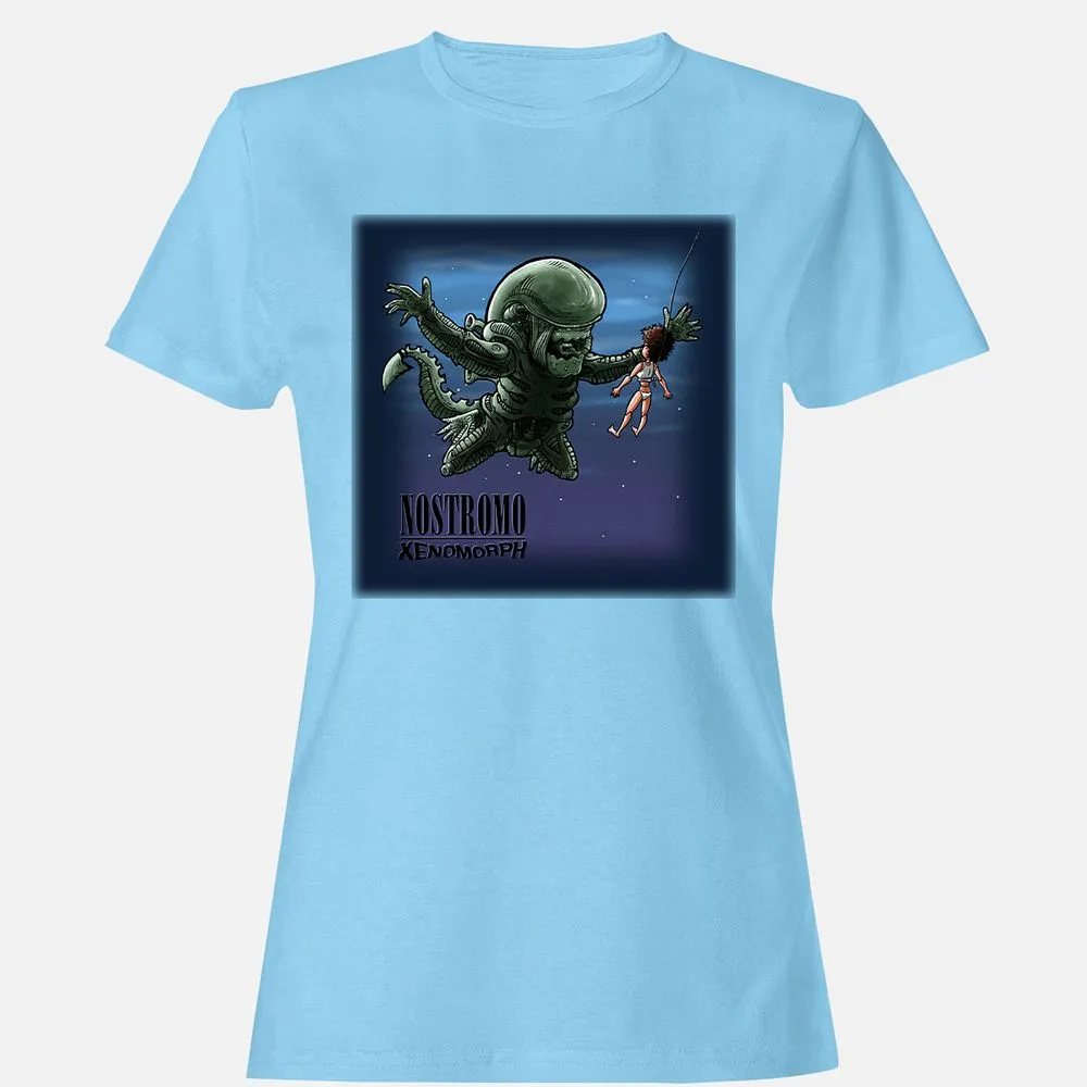 Women's T-Shirt - X5DE47N7 - Light Blue - 8