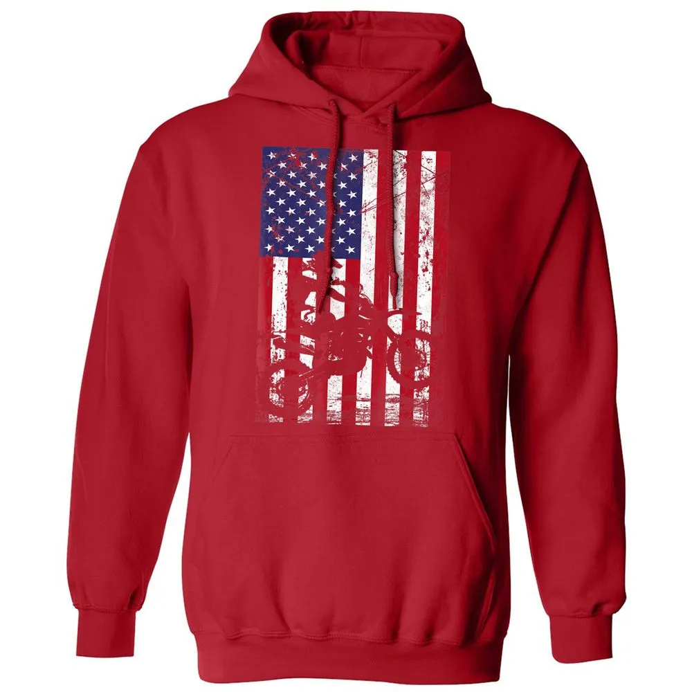 Classic Unisex Hoodie - HM62Z5SM - Red - 5