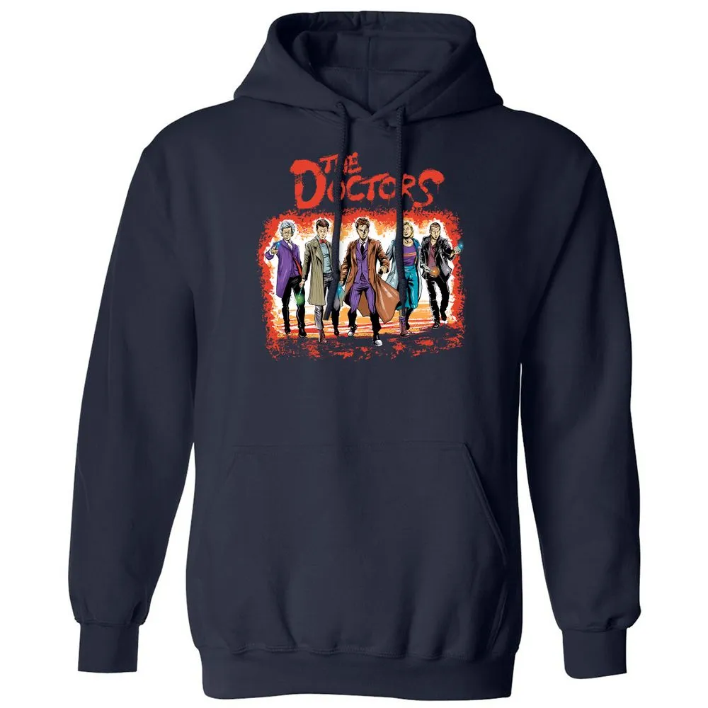 Classic Unisex Hoodie - JMZD8YLG - Navy - 2