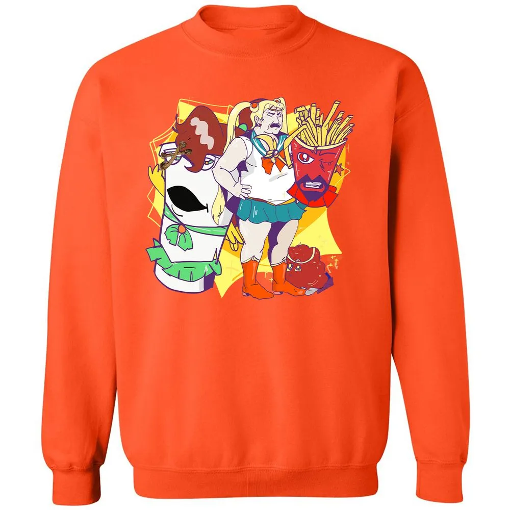 Classic Unisex Sweatshirt - LZWE2VWL - Orange - 10