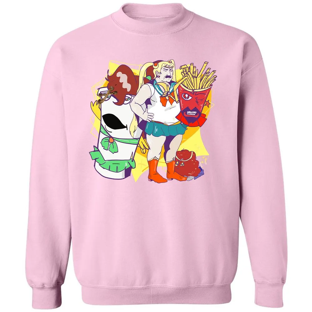 Classic Unisex Sweatshirt - LZWE2VWL - Light Pink - 3