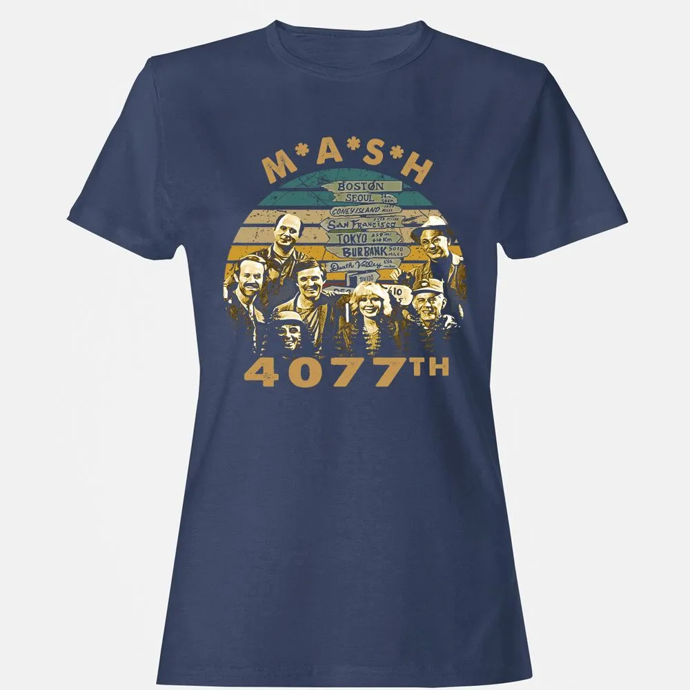Women's T-Shirt - SDZNV735 - Navy - 10