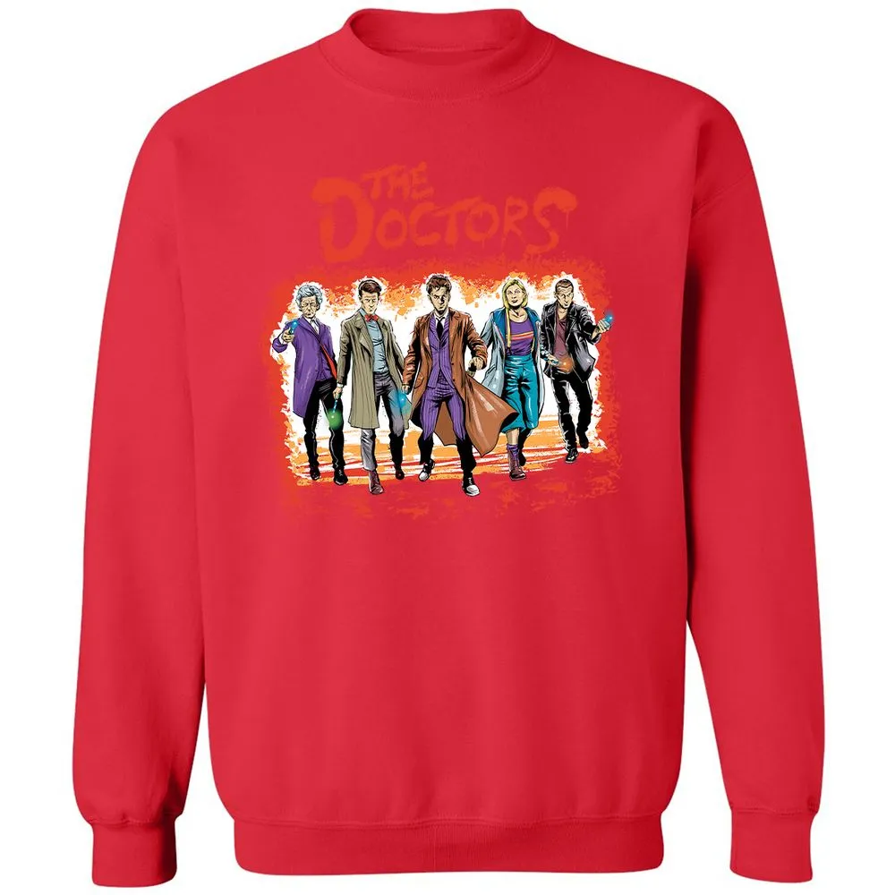Classic Unisex Sweatshirt - ZZZVEM9L - Red - 5