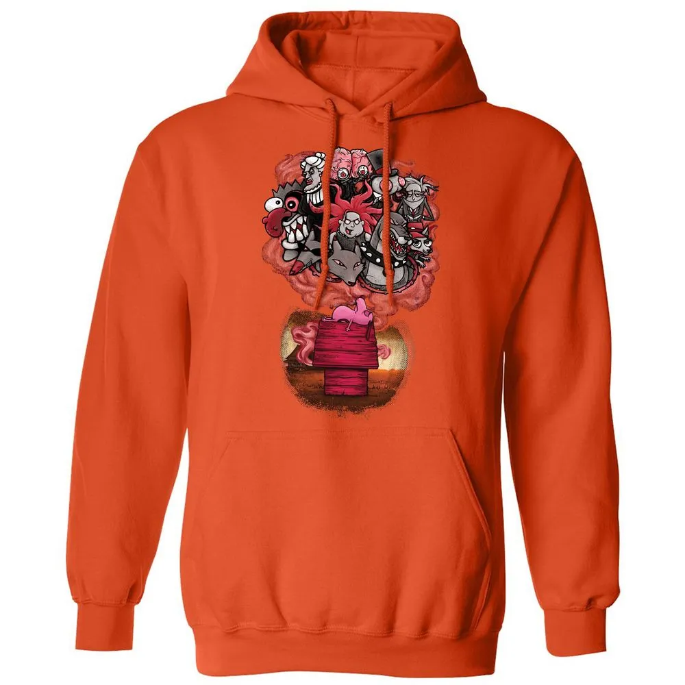 Classic Unisex Hoodie - G3AY8N2J - Orange - 10