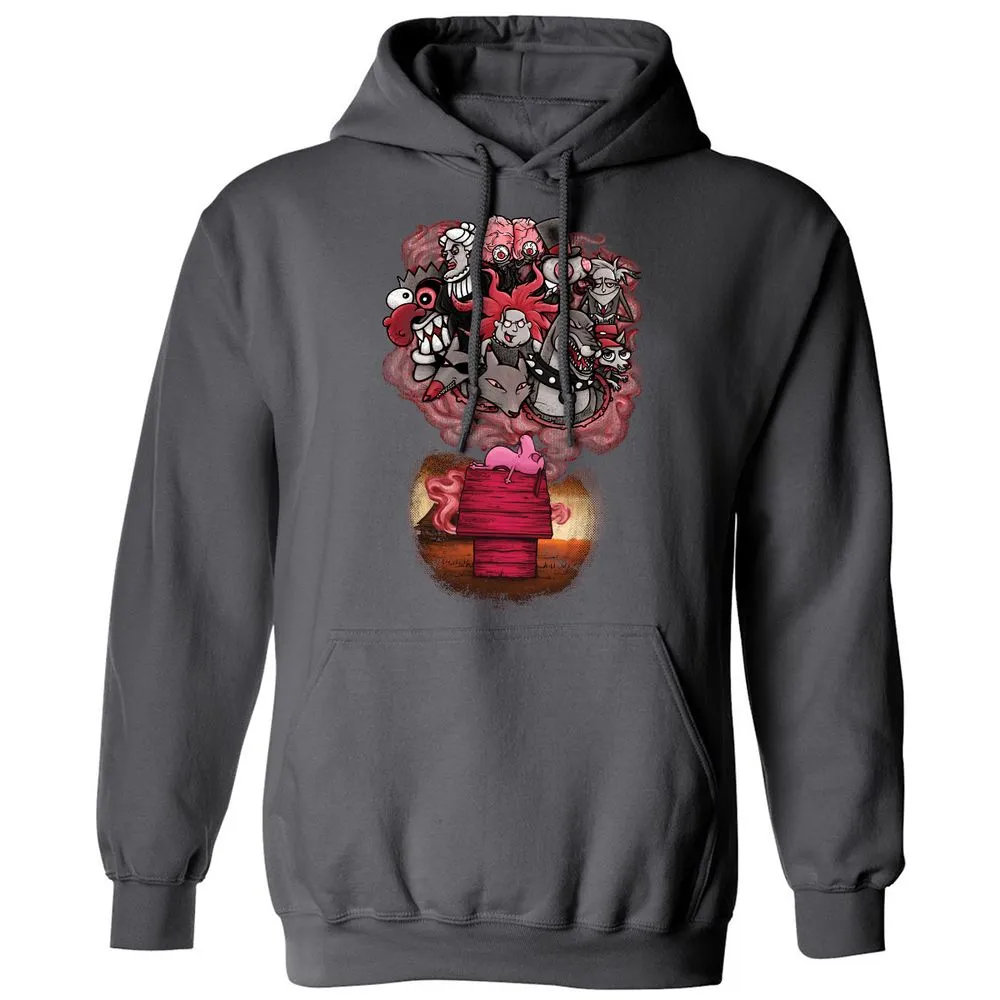 Classic Unisex Hoodie - G3AY8N2J - Charcoal - 7