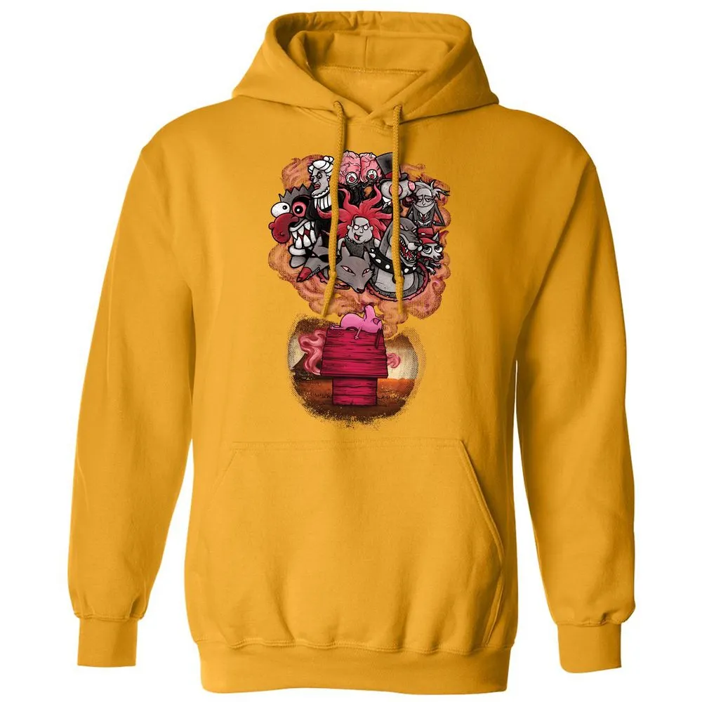 Classic Unisex Hoodie - G3AY8N2J - Gold - 12