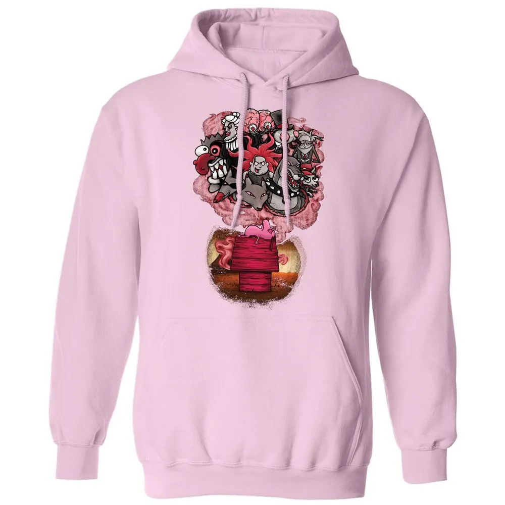 Classic Unisex Hoodie - G3AY8N2J - Light Pink - 3