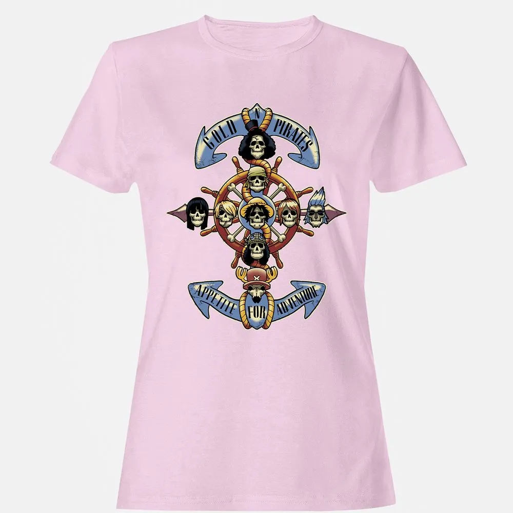 Women's T-Shirt - QKD6CBW2 - Light Pink - 9
