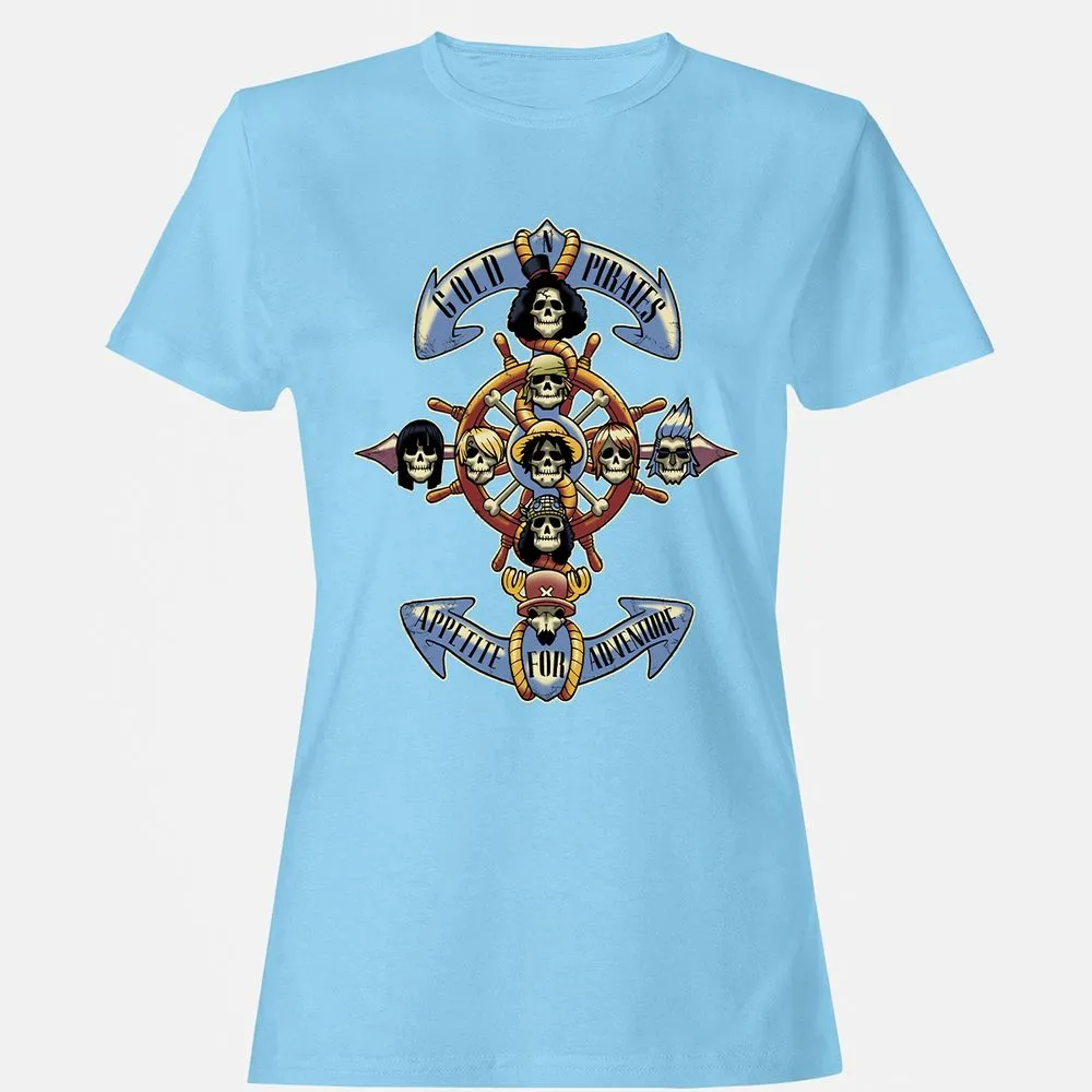 Women's T-Shirt - QKD6CBW2 - Light Blue - 8