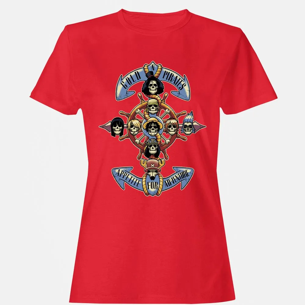 Women's T-Shirt - QKD6CBW2 - Red - 13