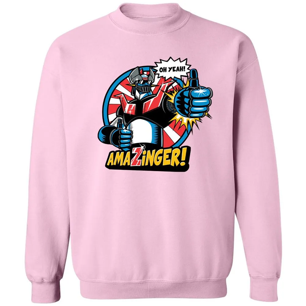 Classic Unisex Sweatshirt - MBNEQM2N - Light Pink - 3