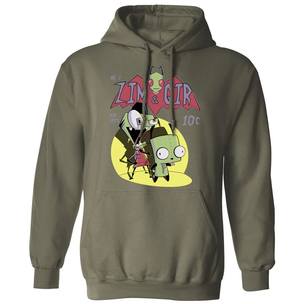 Classic Unisex Hoodie - T3PUZZ4H - Military Green - 4