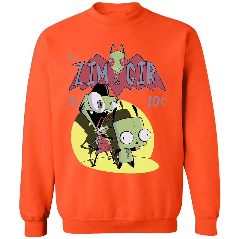Classic Unisex Sweatshirt - P9S4HGQQ - Orange - 10