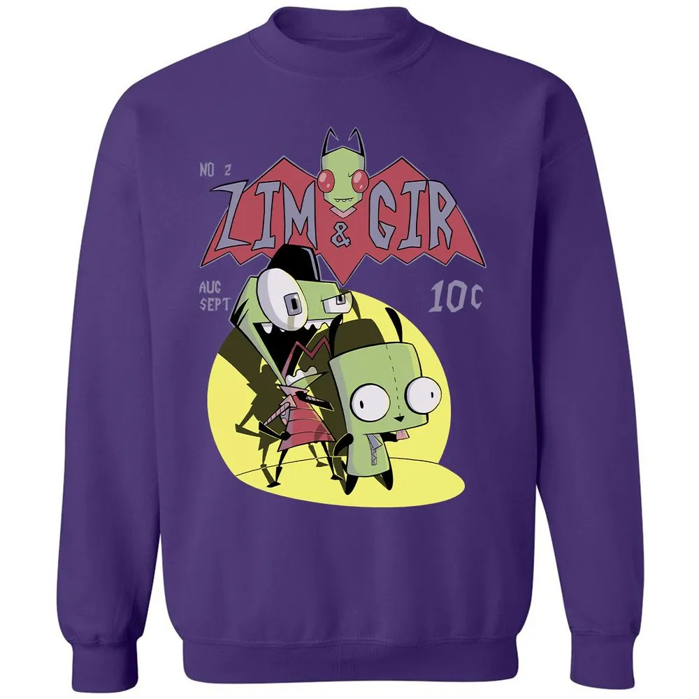 Classic Unisex Sweatshirt - P9S4HGQQ - Purple - 6