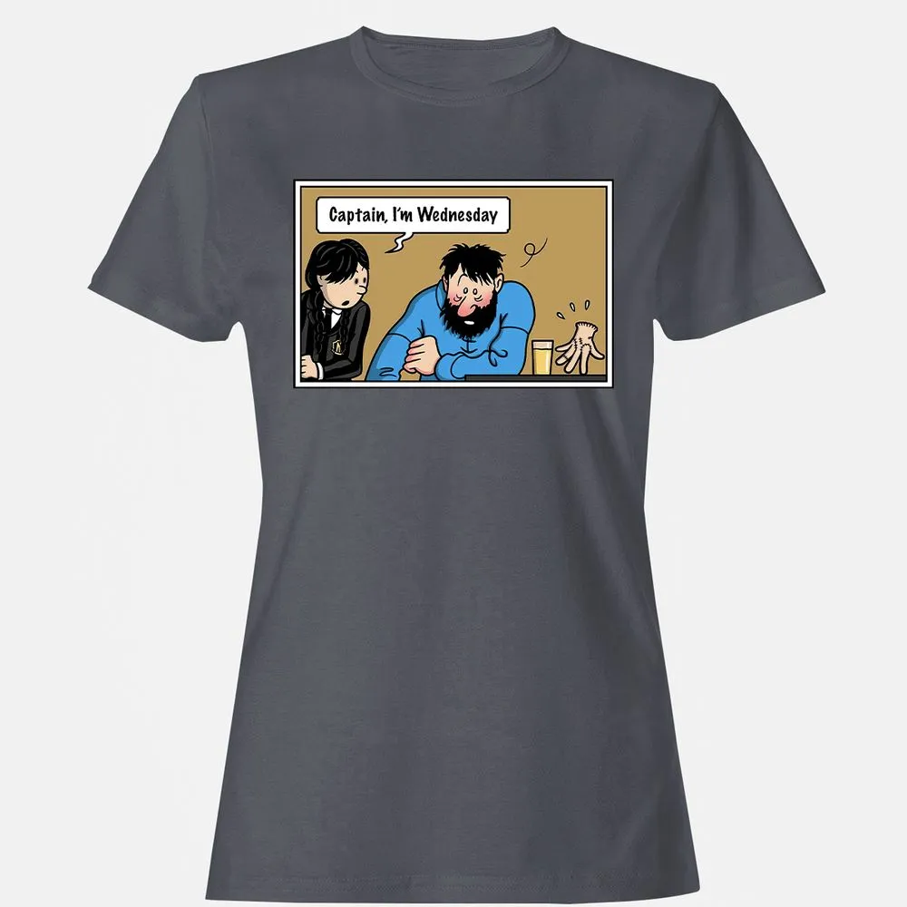 Women's T-Shirt - EQNFK7Y6 - Dark Heather - 5