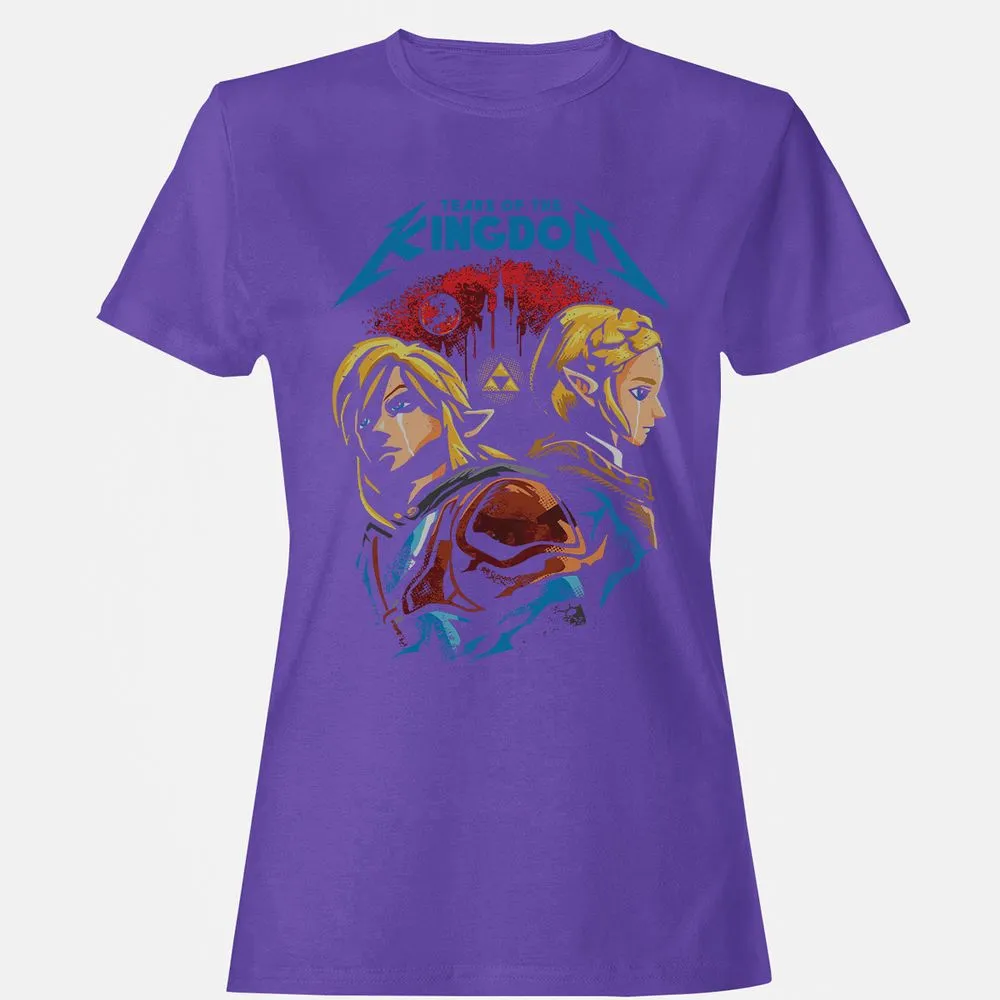 Women's T-Shirt - 2F661KHG - Purple - 12