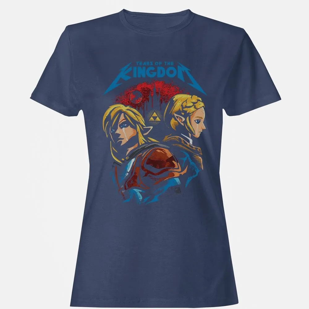 Women's T-Shirt - 2F661KHG - Navy - 10