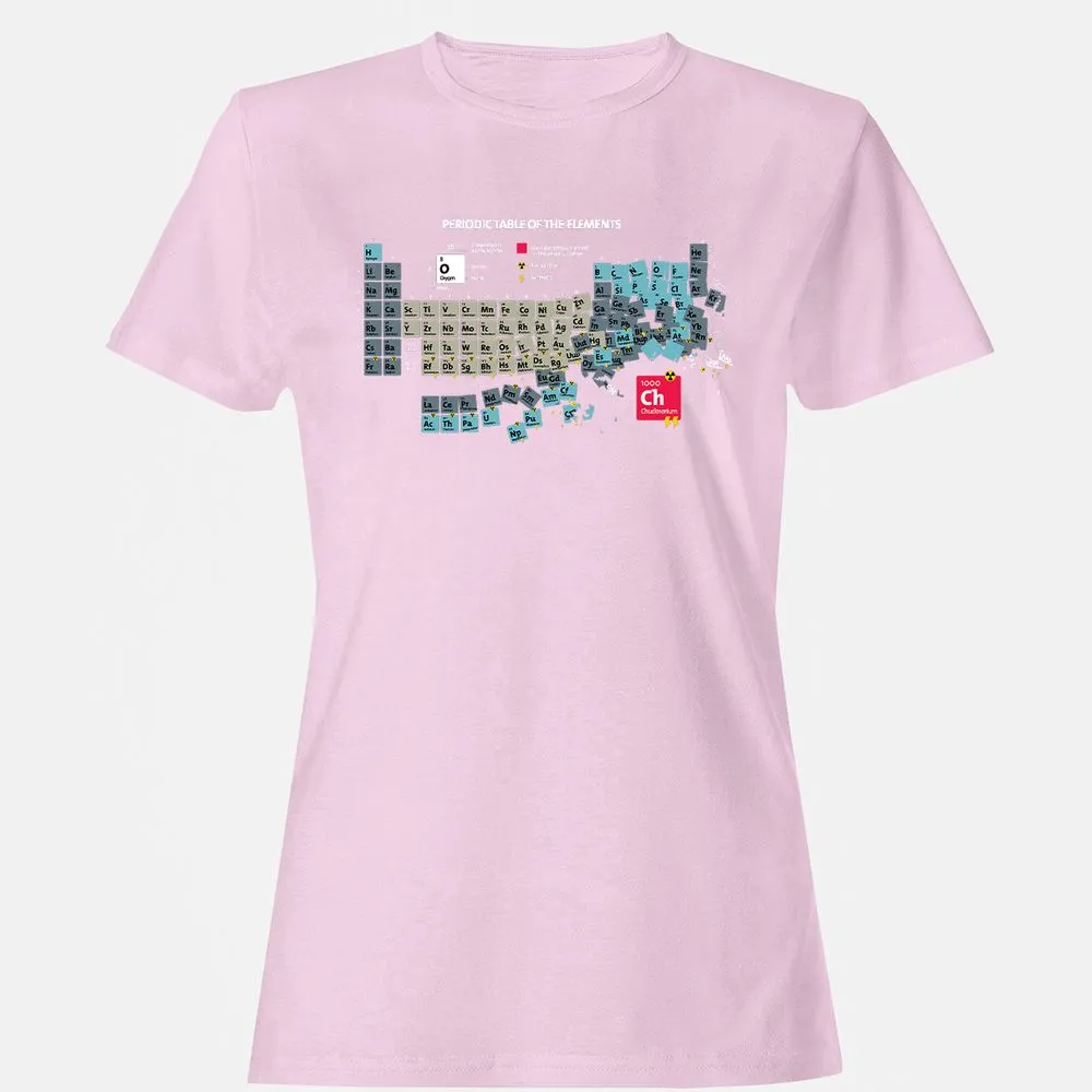 Women's T-Shirt - C1DZ6GQR - Light Pink - 9
