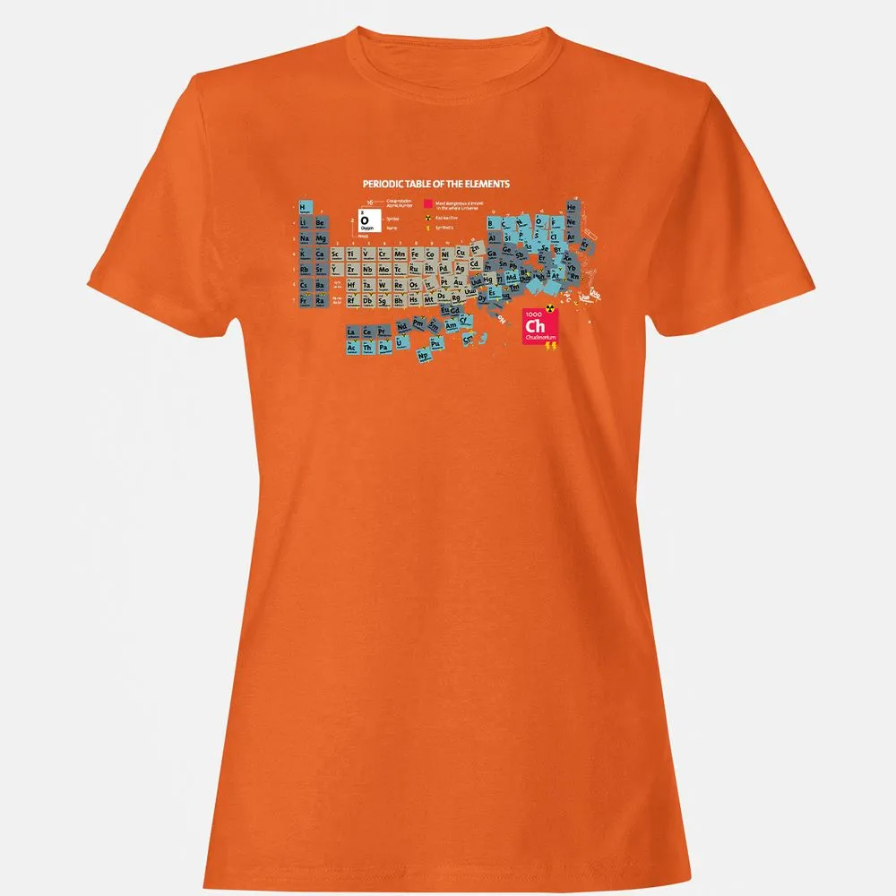 Women's T-Shirt - C1DZ6GQR - Orange - 11