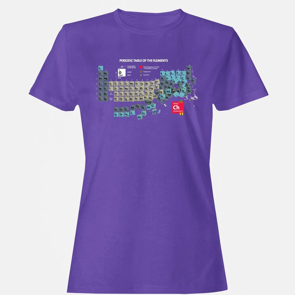 Women's T-Shirt - C1DZ6GQR - Purple - 12