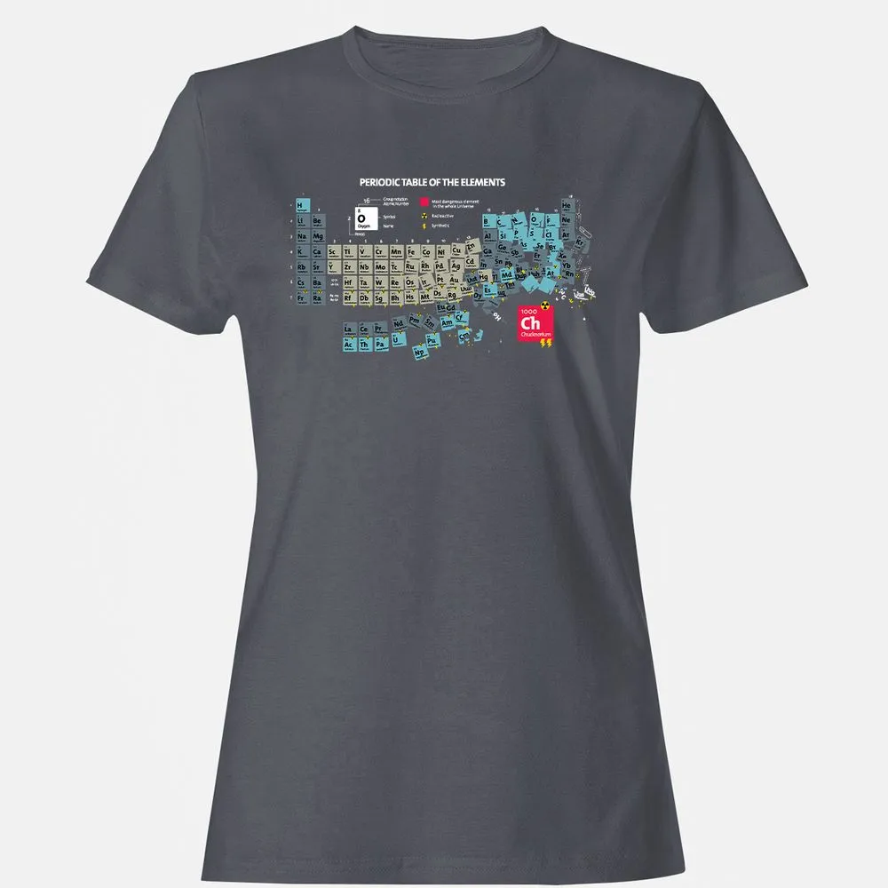 Women's T-Shirt - C1DZ6GQR - Dark Heather - 5