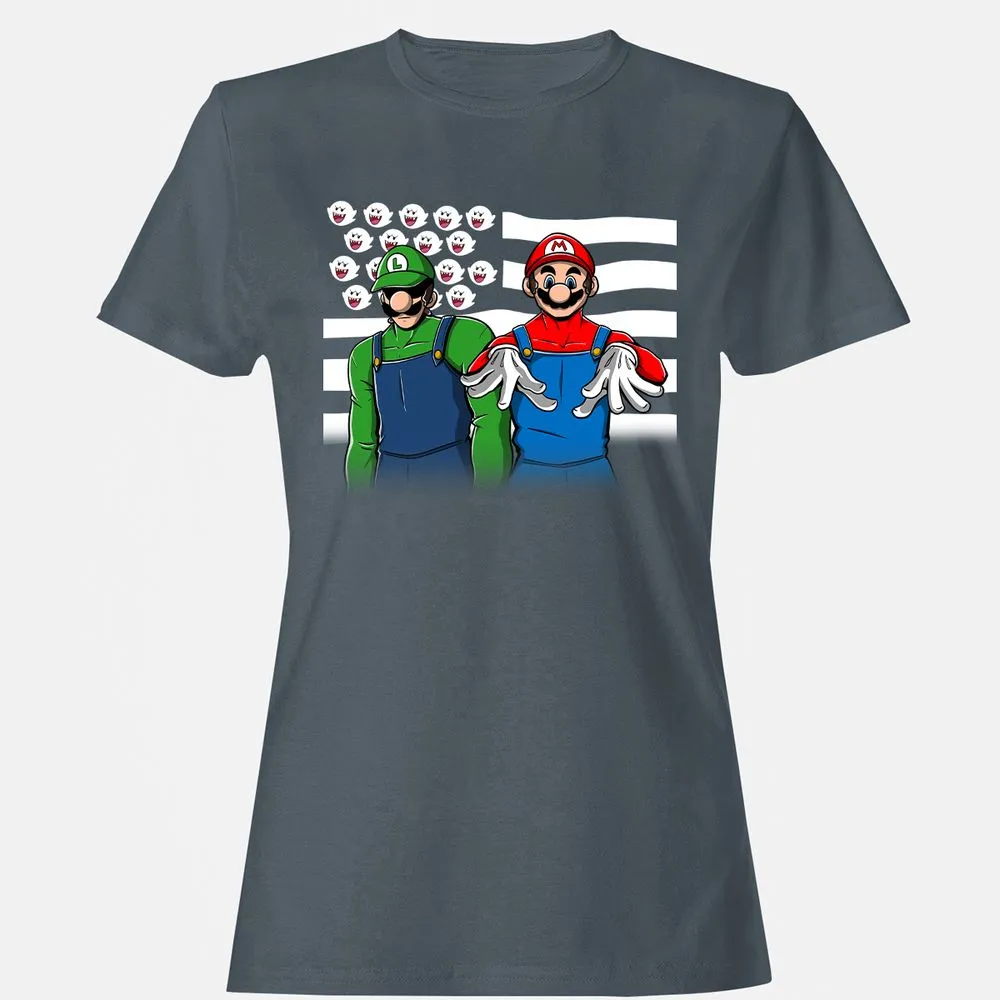Women's T-Shirt - D2DX1UH5 - Charcoal - 3