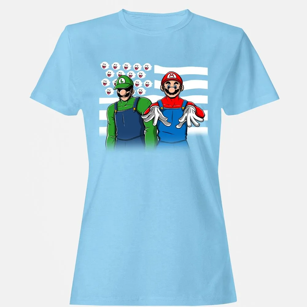 Women's T-Shirt - D2DX1UH5 - Light Blue - 8