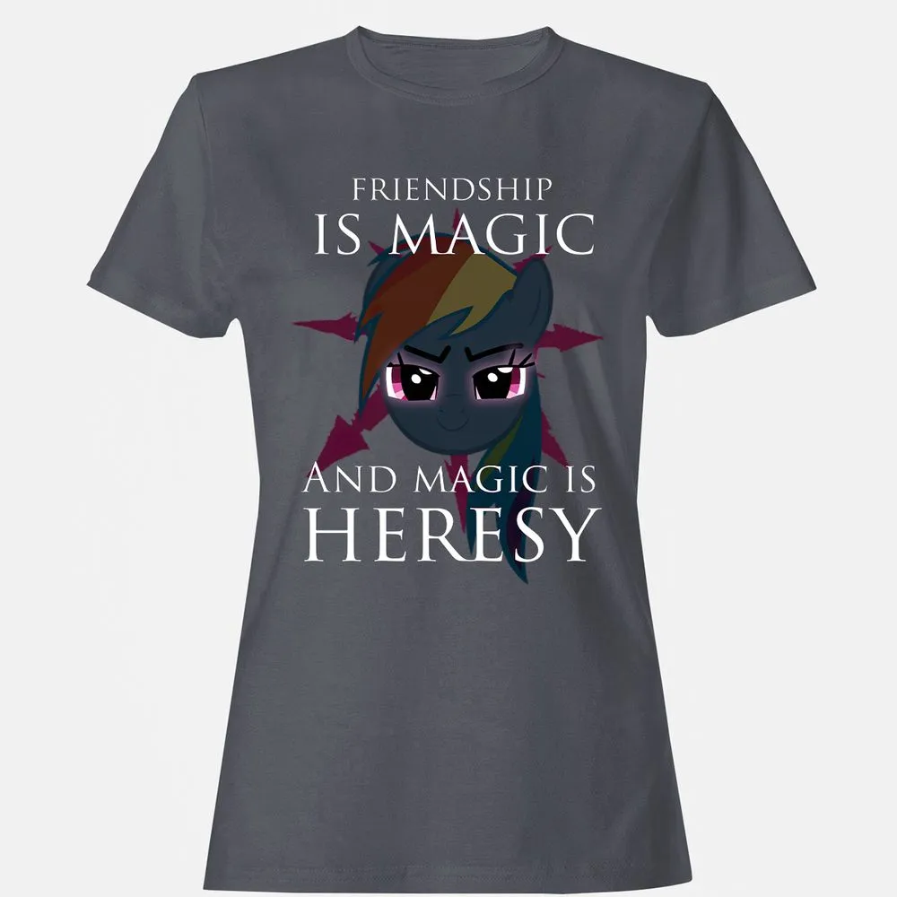 Women's T-Shirt - 2CLYDRZG - Dark Heather - 5