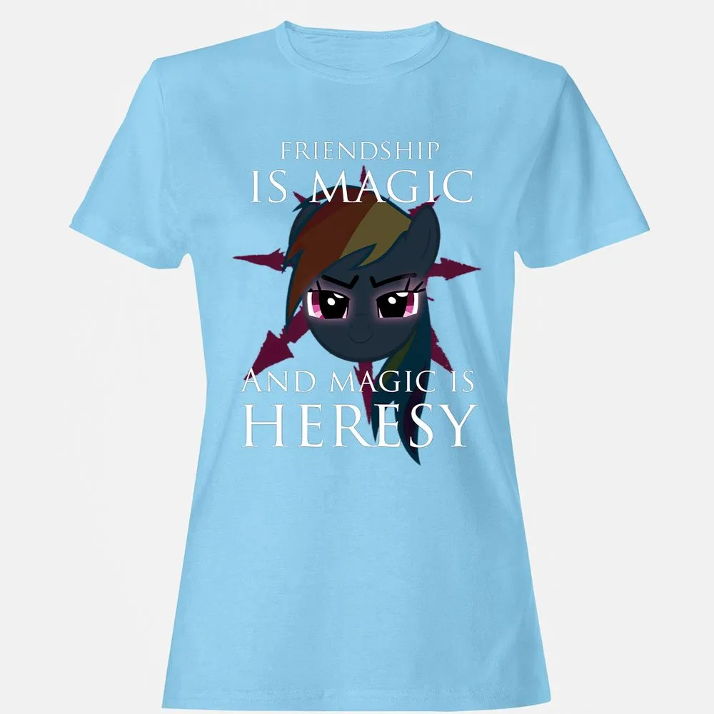 Women's T-Shirt - 2CLYDRZG - Light Blue - 8
