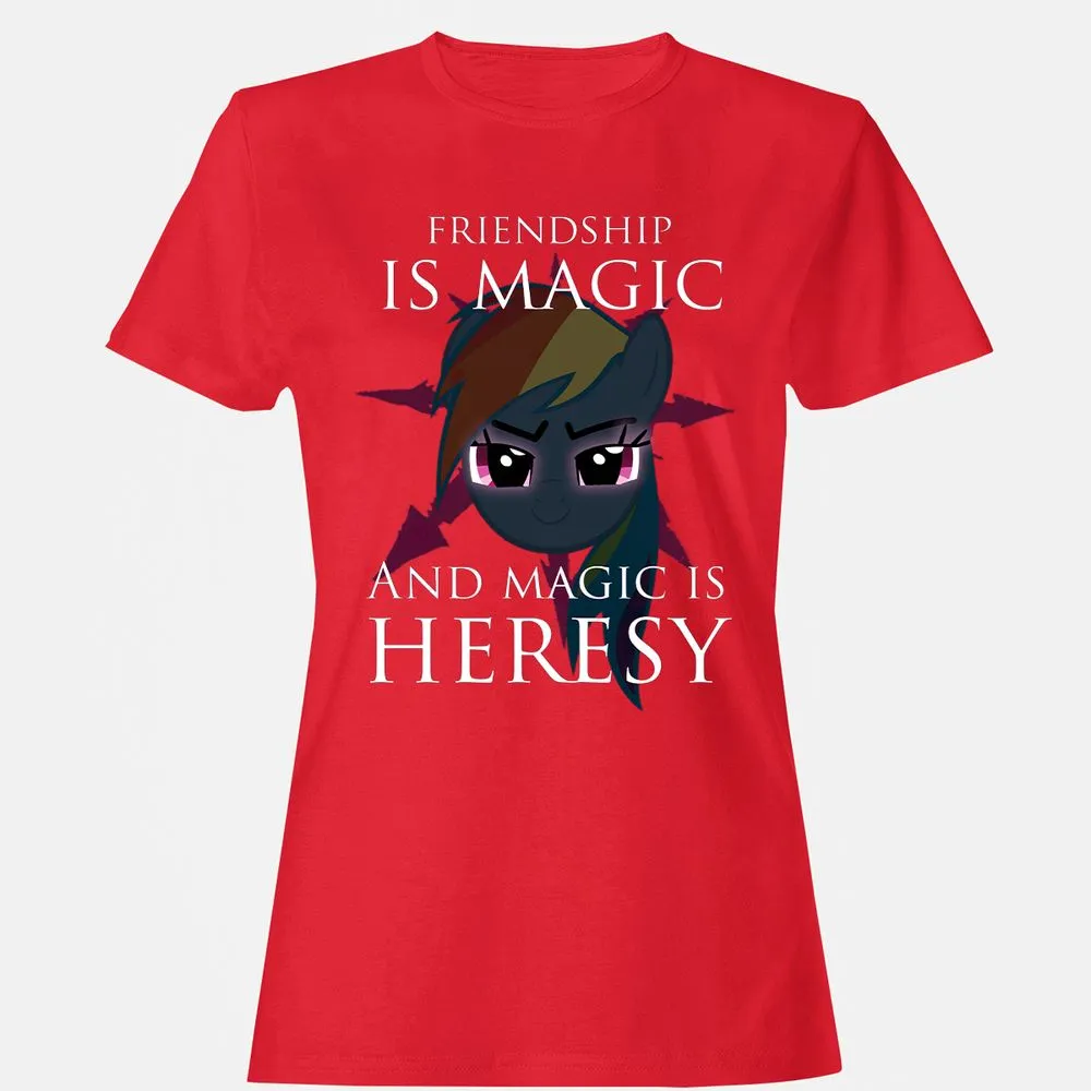 Women's T-Shirt - 2CLYDRZG - Red - 13