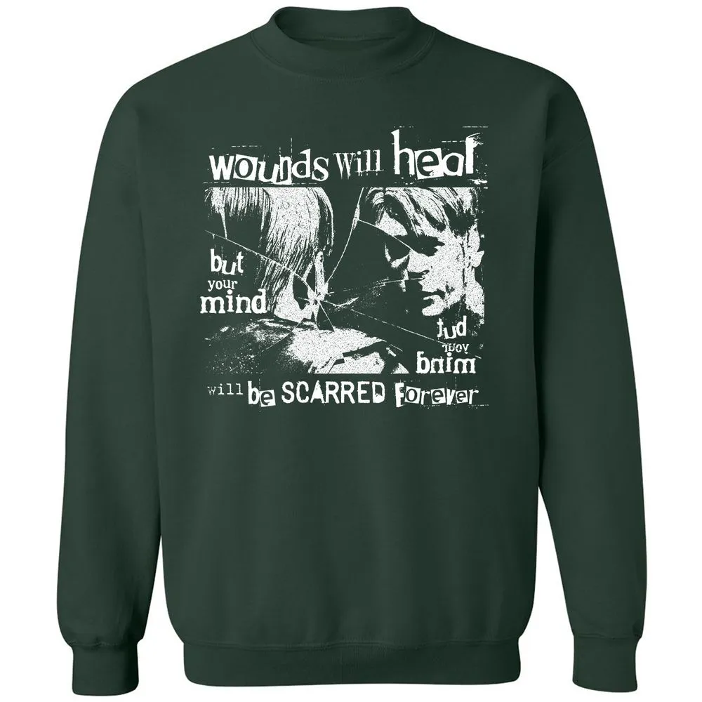 Classic Unisex Sweatshirt - DZP68K6N - Forest Green - 4