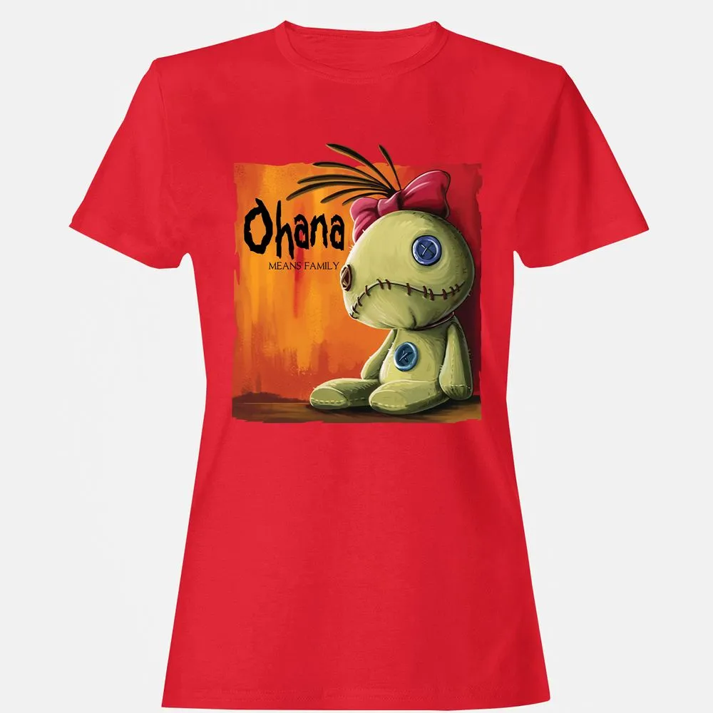 Women's T-Shirt - HLNA7WDM - Red - 13