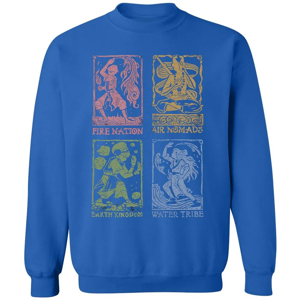 Classic Unisex Sweatshirt - 9FCHMADU - Royal - 9