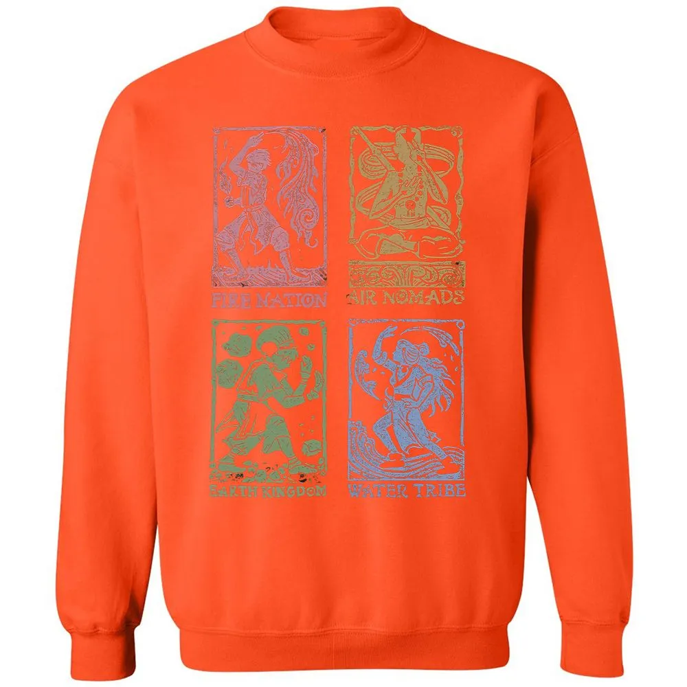 Classic Unisex Sweatshirt - 9FCHMADU - Orange - 10
