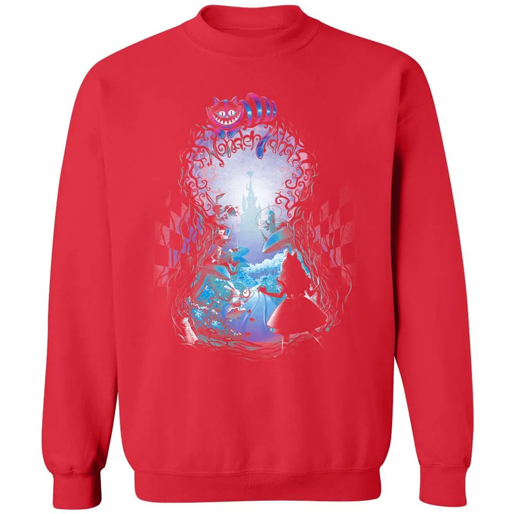 Classic Unisex Sweatshirt - VSJ2PUE7 - Red - 5