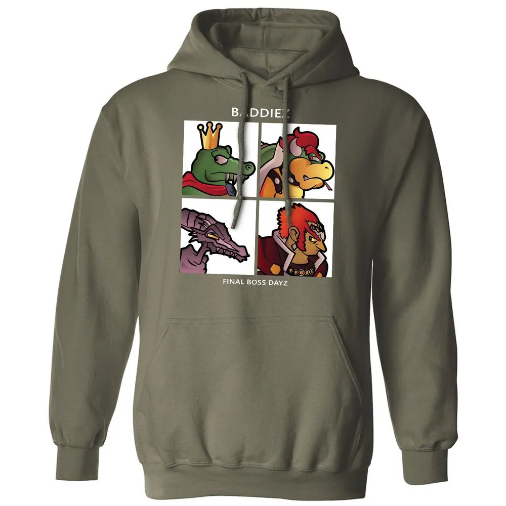 Classic Unisex Hoodie - U1BZB1DD - Military Green - 4
