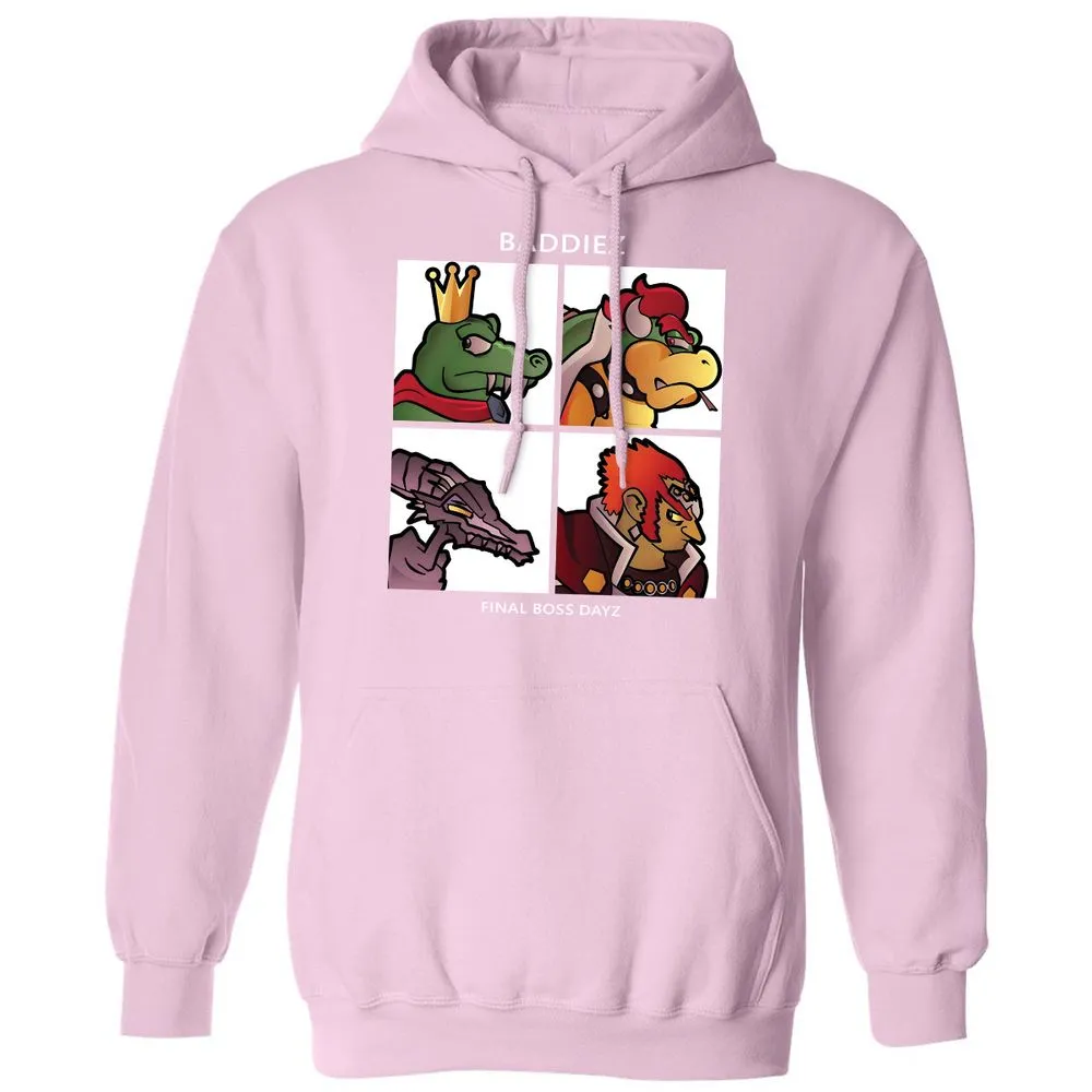 Classic Unisex Hoodie - U1BZB1DD - Light Pink - 3