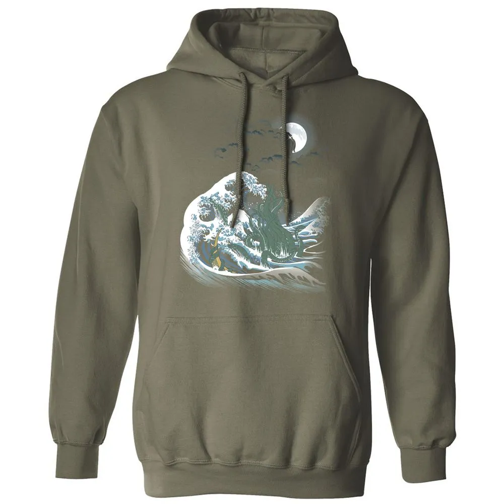 Classic Unisex Hoodie - PFR9DJFG - Military Green - 4