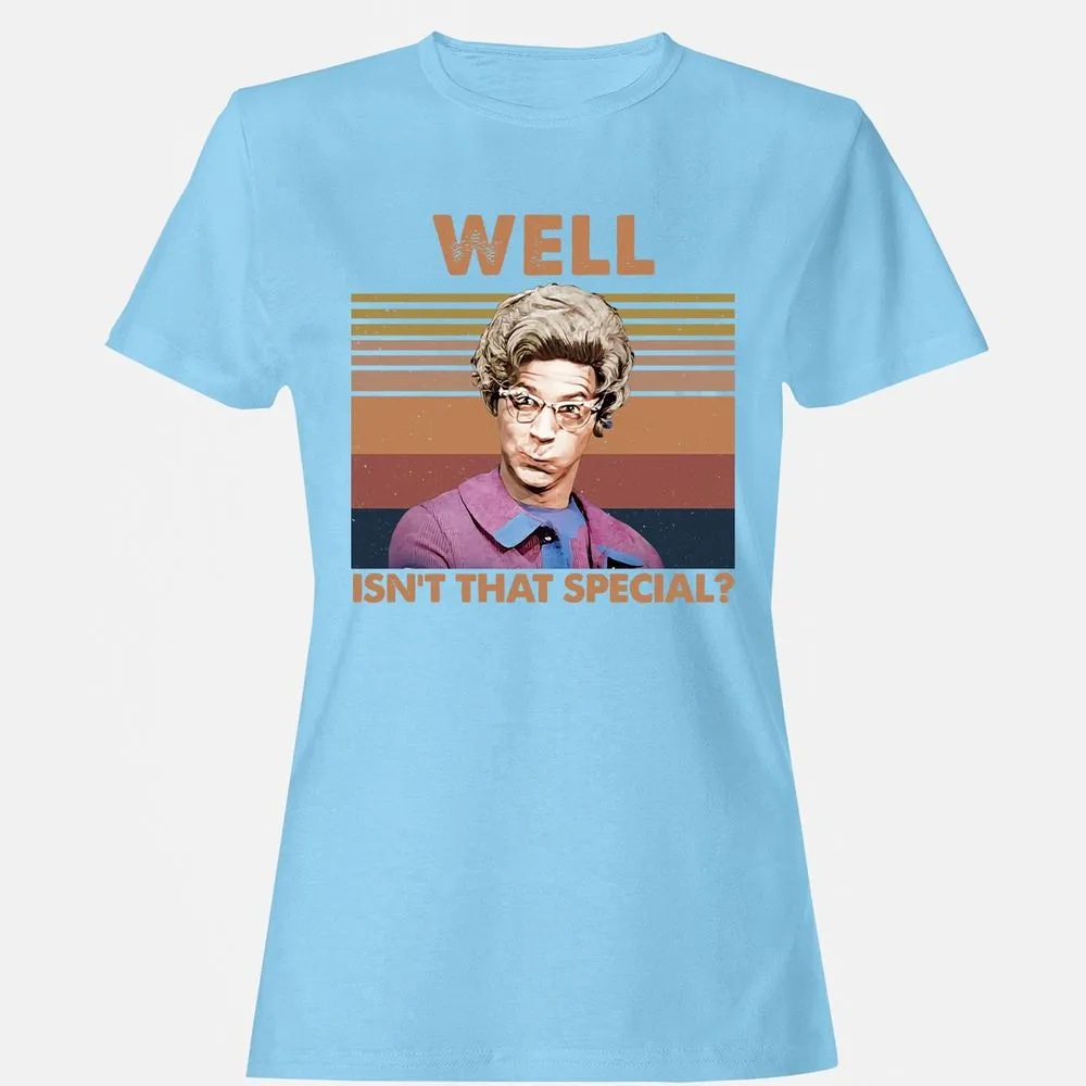 Women's T-Shirt - V8E6SSRM - Light Blue - 8